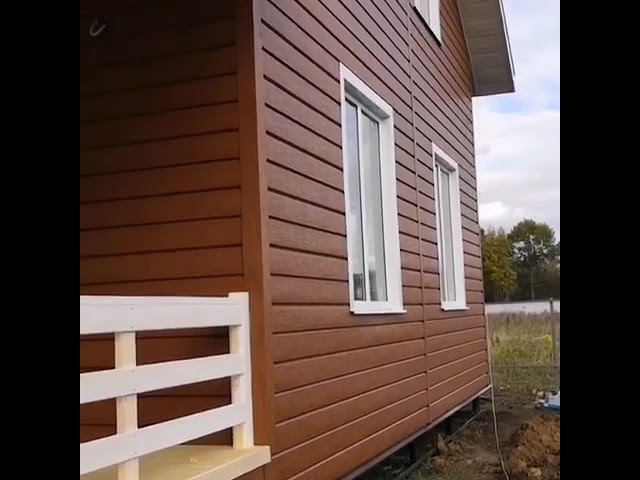 Обзор нашего каркасного дома