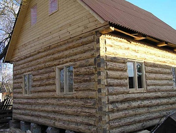 Дом 6×6 м в лапу, 36 м²