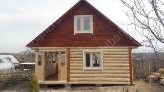 Дом-баня 6×5, 30 м²