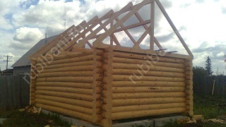 Дом 6×5 м в чашу, 30 м²
