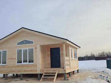 Баня из бруса под ключ с печкой