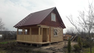 Дом-баня 6×5, 30 м²