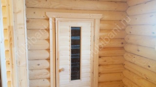 Баня из бревна 7×14 (ББ-18), 98 м²