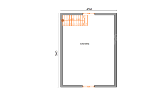 Баня из бруса 6×6 (Б-120), 60 м²