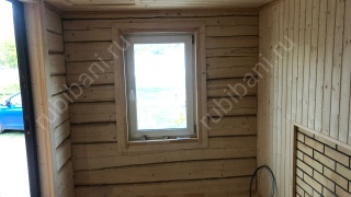 Баня 4×3 с террасой, 20 м²