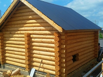 Баня 4×4 м, 16 м²