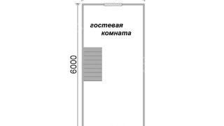 Баня из бруса 6×4 с террасой и мансардой (Б-18), 24 м²