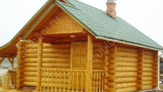 Дом 3×6 м в лапу, 18 м²