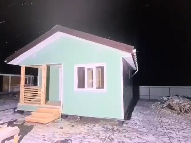 Баня из бруса 6х6 по проекту Б-81