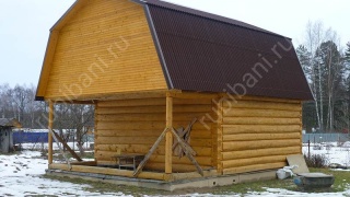 Дом 4×6 м в лапу, 24 м²